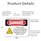 Signmission Radiation & Laser Sign, 7 in H x 10 in W, Plastic, Rectangle OS-2PACK-DS-P-710-L-2518 - alternate 7